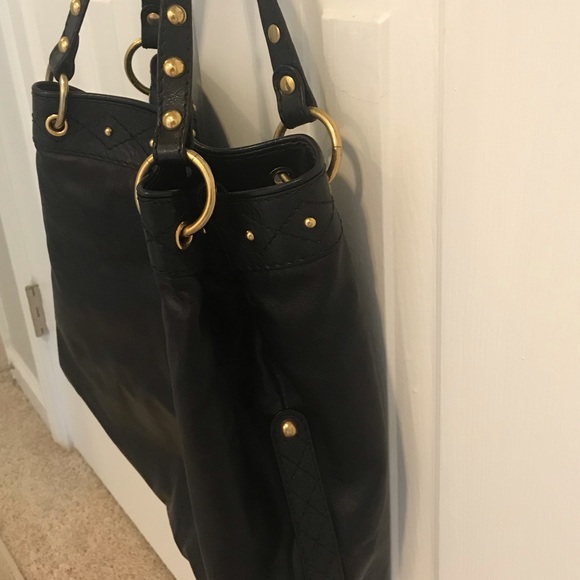 Gucci Black Leather Large Irina Tote Bag - Picture 9 of 10